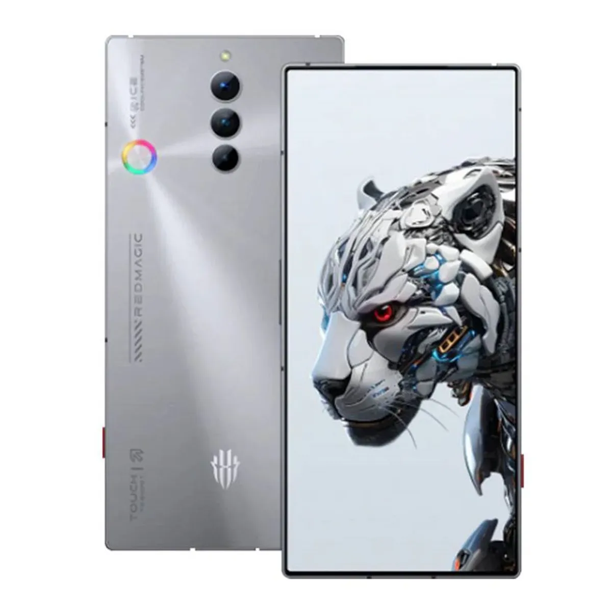 ZTE - ZTE Nubia Red Magic 8S Pro 5G 256GB 12GB Plata.