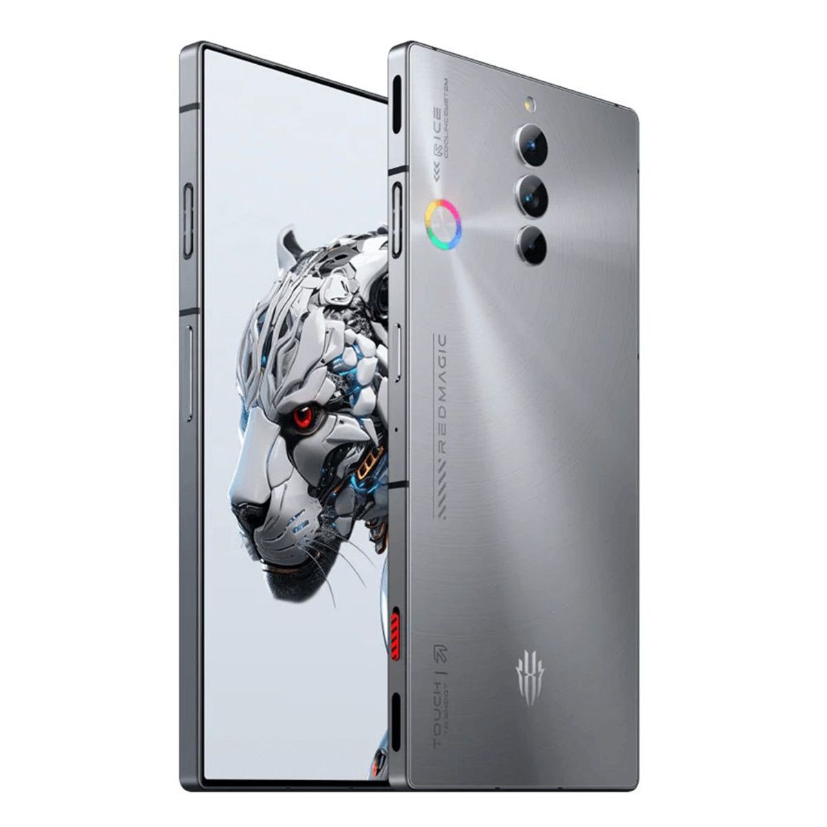 ZTE - ZTE Nubia Red Magic 8S Pro 5G 256GB 12GB Plata.