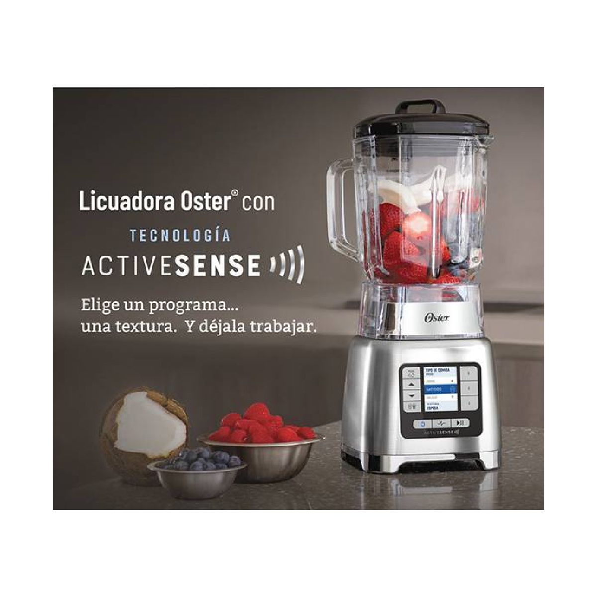 OSTER - Licuadora Oster® ActiveSense con Blend N Go BLSTTDGNBG