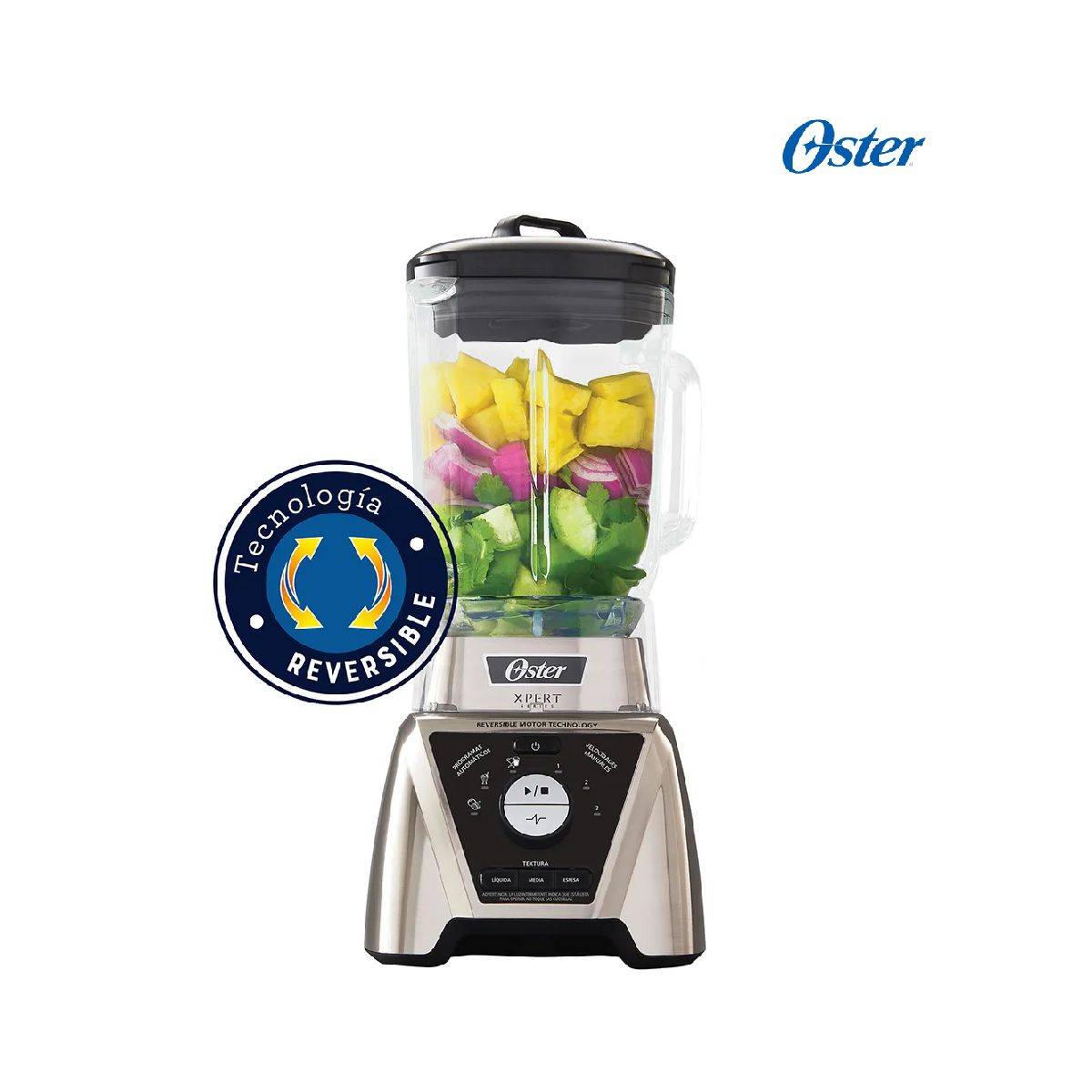 OSTER - Licuadora Xpert Series™ niquelada con control de textura BLST3B CPG