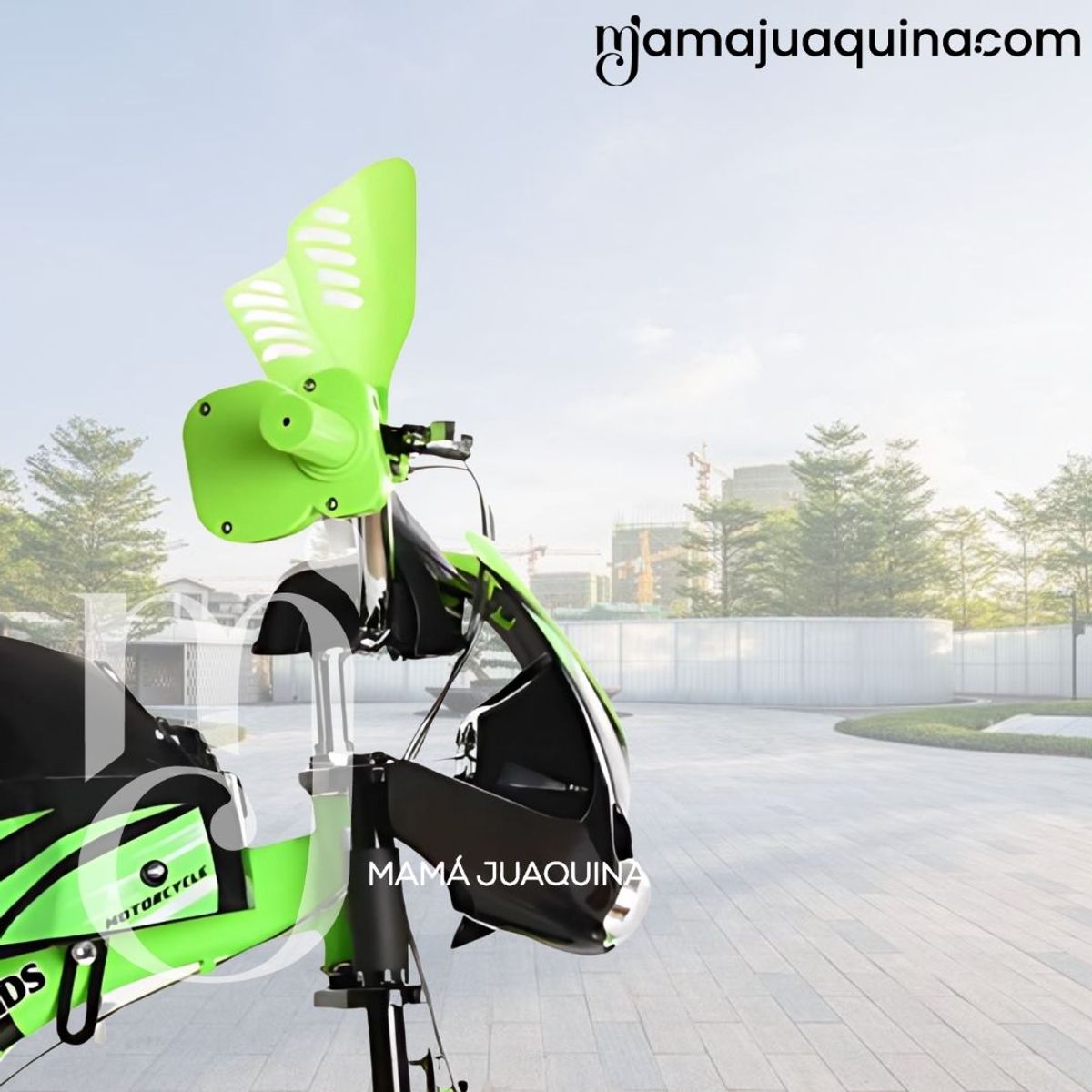 KINGDOM - Bici Moto Para Niño Aro 16 «FURIOUS MONSTER II» Green