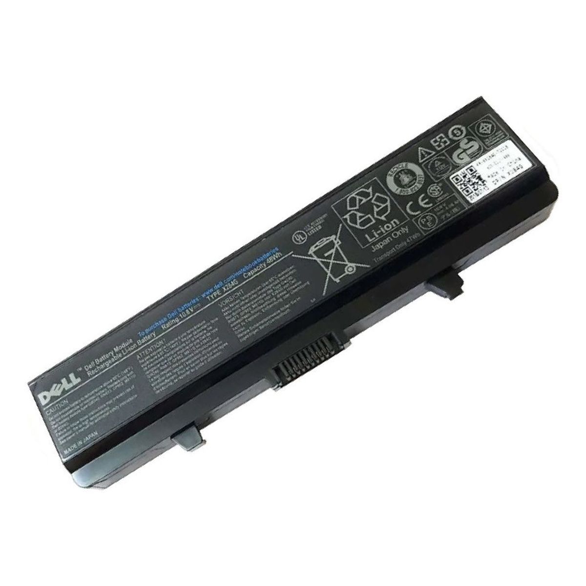 GENERICO - BATERIA PARA LAPTOP DELL X284G 48Wh 10.8V 6 CELDAS GW240 K450N M911G