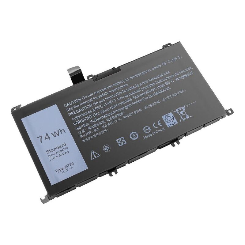 GENERICO - BATERIA PARA LAPTOP DELL 357F9 74Wh 11.4V 3 CELDAS 15-5000 14-BA051CL