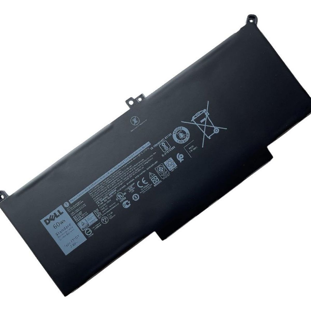 GENERICO - BATERIA PARA LAPTOP DELL F3YGT 60Wh 7.6V 4 CELDAS P28S E7280