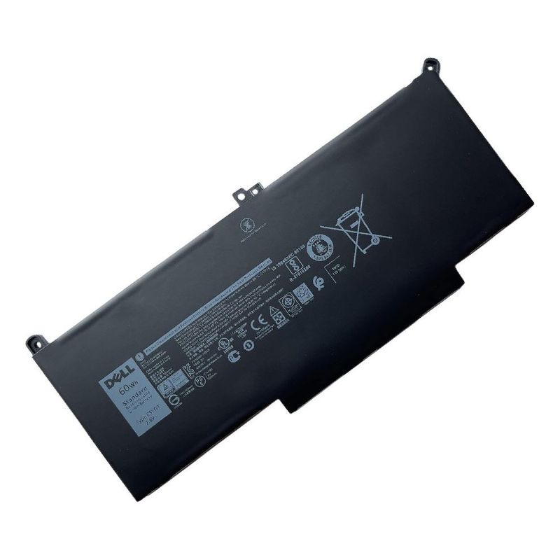 GENERICO - BATERIA PARA LAPTOP DELL F3YGT 60Wh 7.6V 4 CELDAS P28S E7280