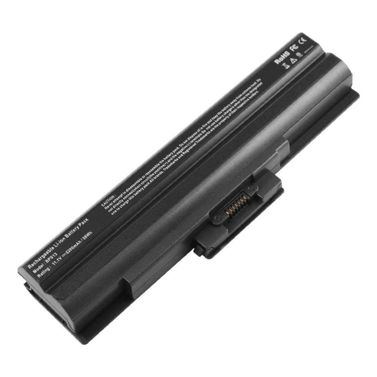 GENERICO - BATERIA PARA LAPTOP SONY BPS13 BPS21 49Wh 11.1V 6 CELDAS VGN-AW