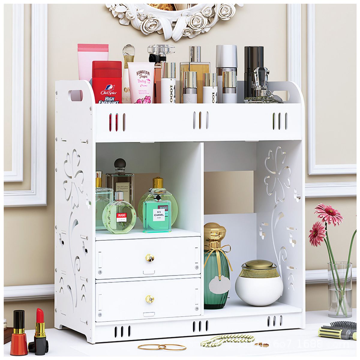 KELLER - Organizador de Maquillaje Multiusos SJ2-A