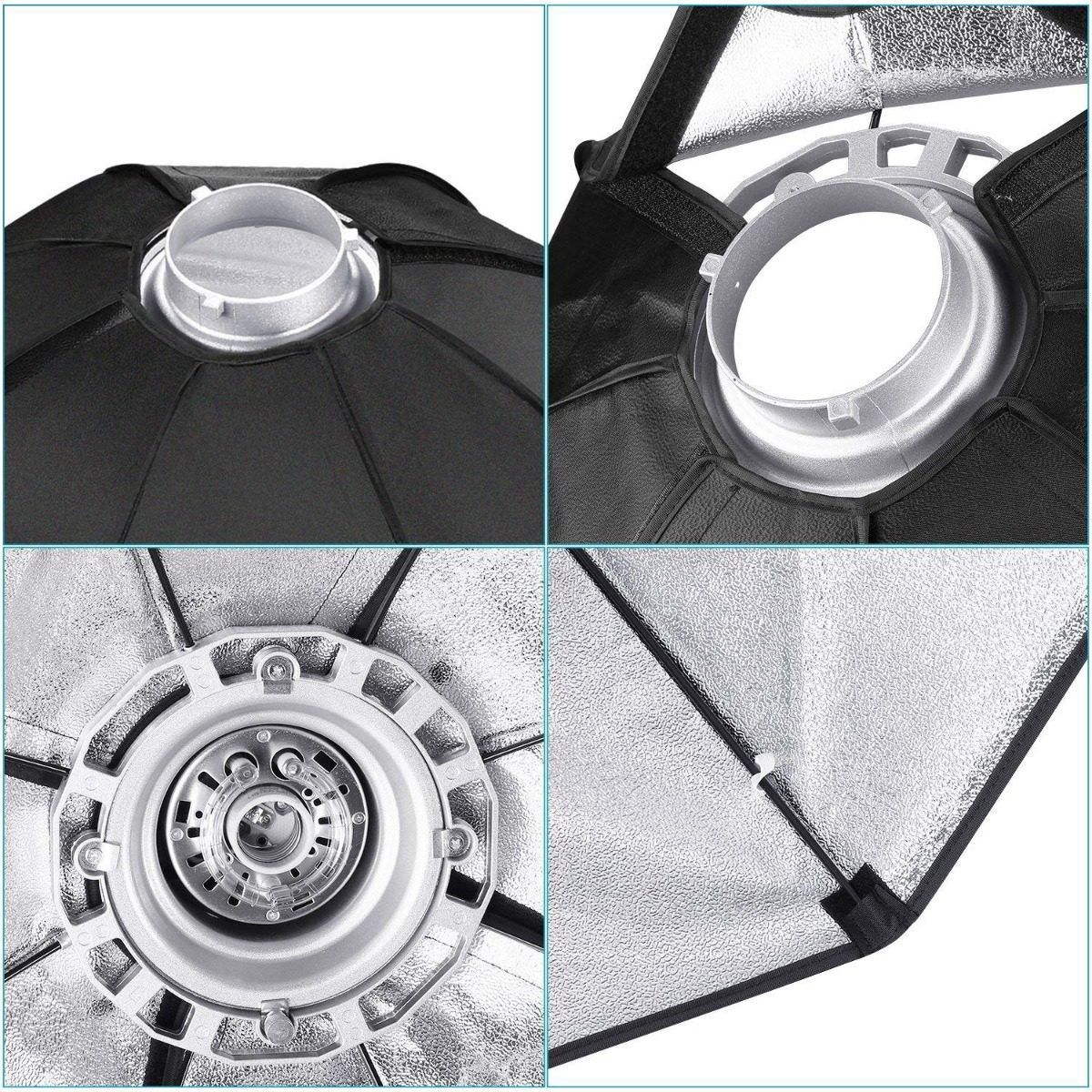 GODOX - Softbox Octagonal GODOX de 95cm Montura Bowens con Grilla