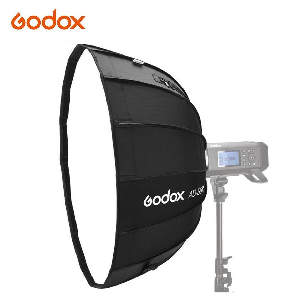 GODOX - Softbox Parabólico Godox AD-S65S  Montura Godox  Armado Rapido