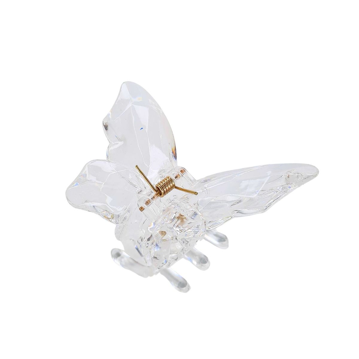 GENERICO - Gancho mariposa aesthetic transparente