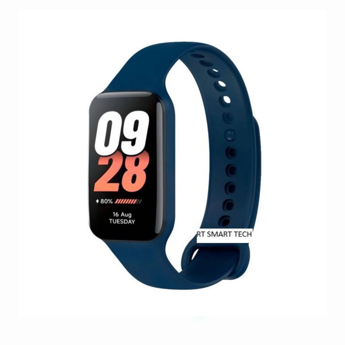 GENERICO - Correa Compatible Para Xiaomi Band 8 Active - Azul Noche