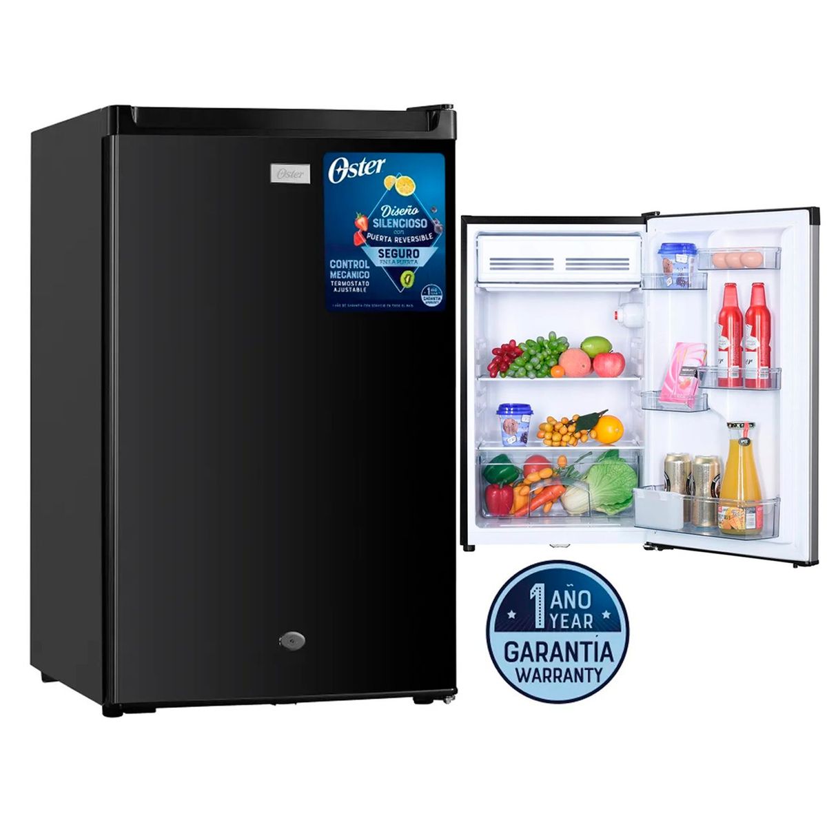 OSTER - Frigobar Oster 122 Litros OS-PMB129BB