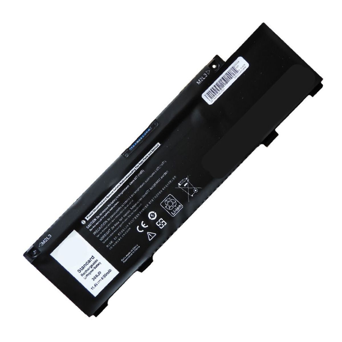 GENERICO - BATERIA PARA DELL 266J9 47W 11.4V 3 CELDAS