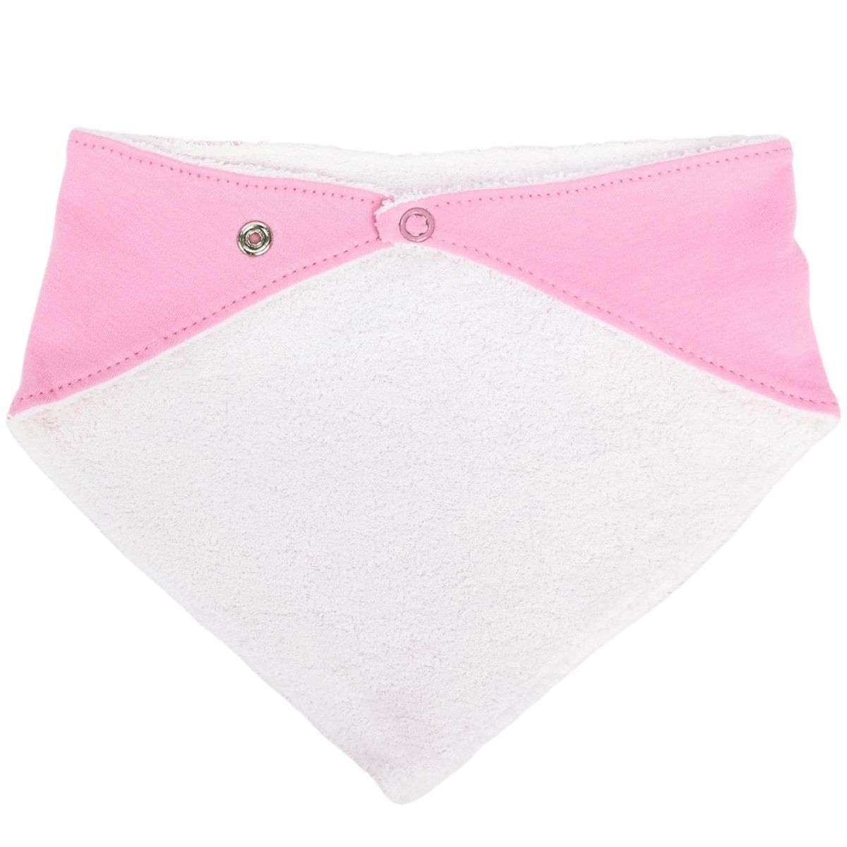 GENERICO - Bandana Babero con broche - 0 a 12 meses  - KM05