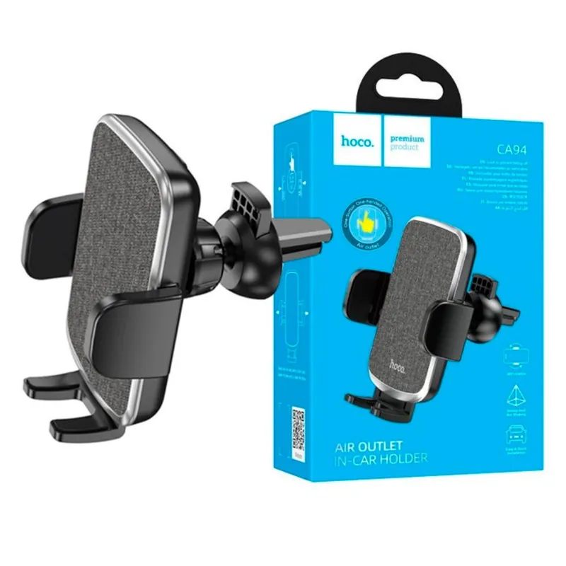 HOCO - Soporte Holder Celular Carro Auto Ajustable Giratorio 360 HOCO CA94