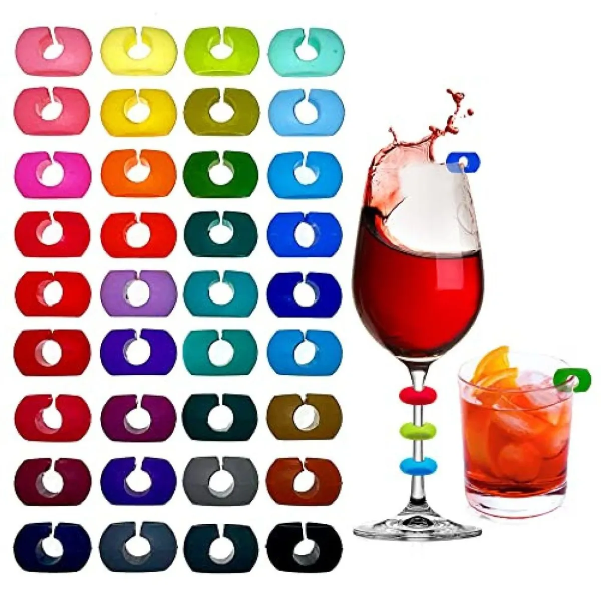 GENERICO - Accesorios para Copas y Vasos Variante 2 Pack X 6