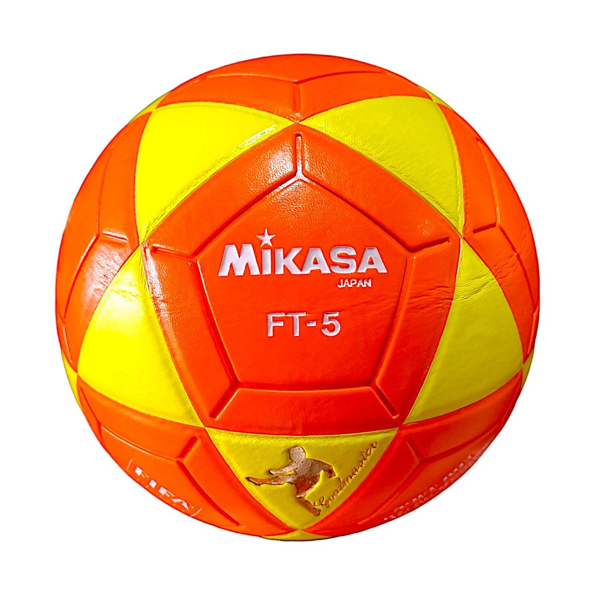 MIKASA - Pelota Mikasa de Futbol  FT 5 naranja