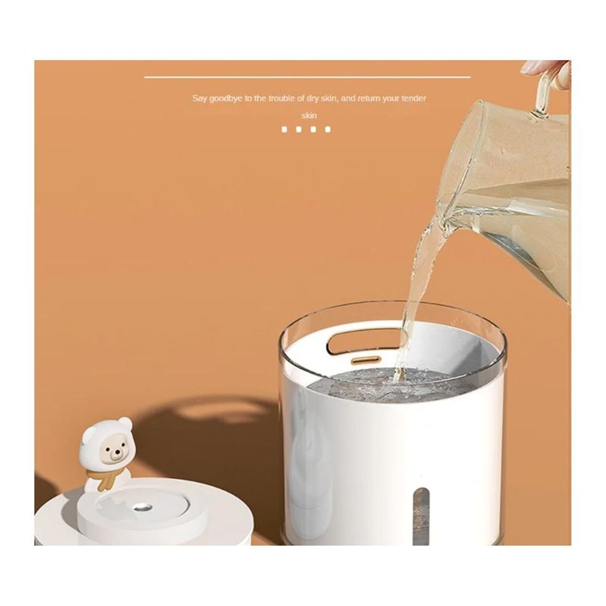 GENERICO - Humidificador USB difusor aroma purificador luz led Esencia Eucalipto