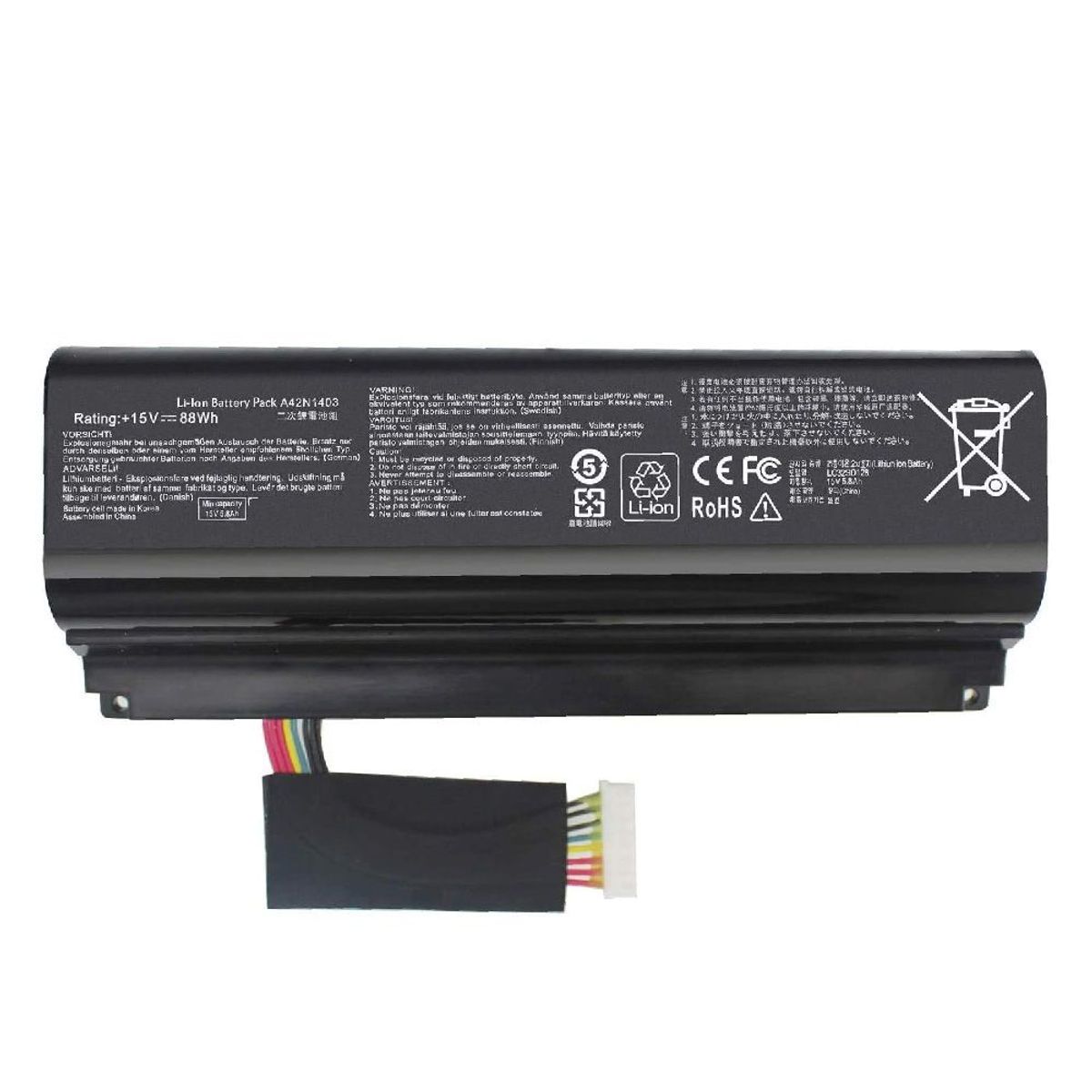 GENERICO - BATERIA PARA ASUS A42N1403 88Wh 15V 8 CELDAS G751 G751J INT