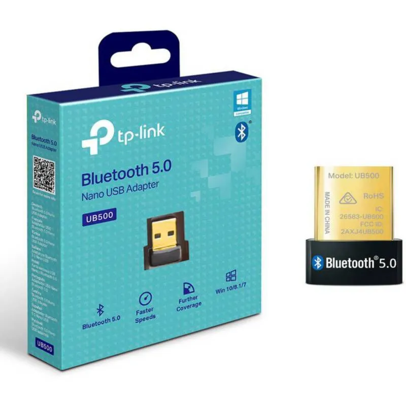 TP LINK - Adaptador Nano USB Bluetooth 5.0 UB500 TP-LINK