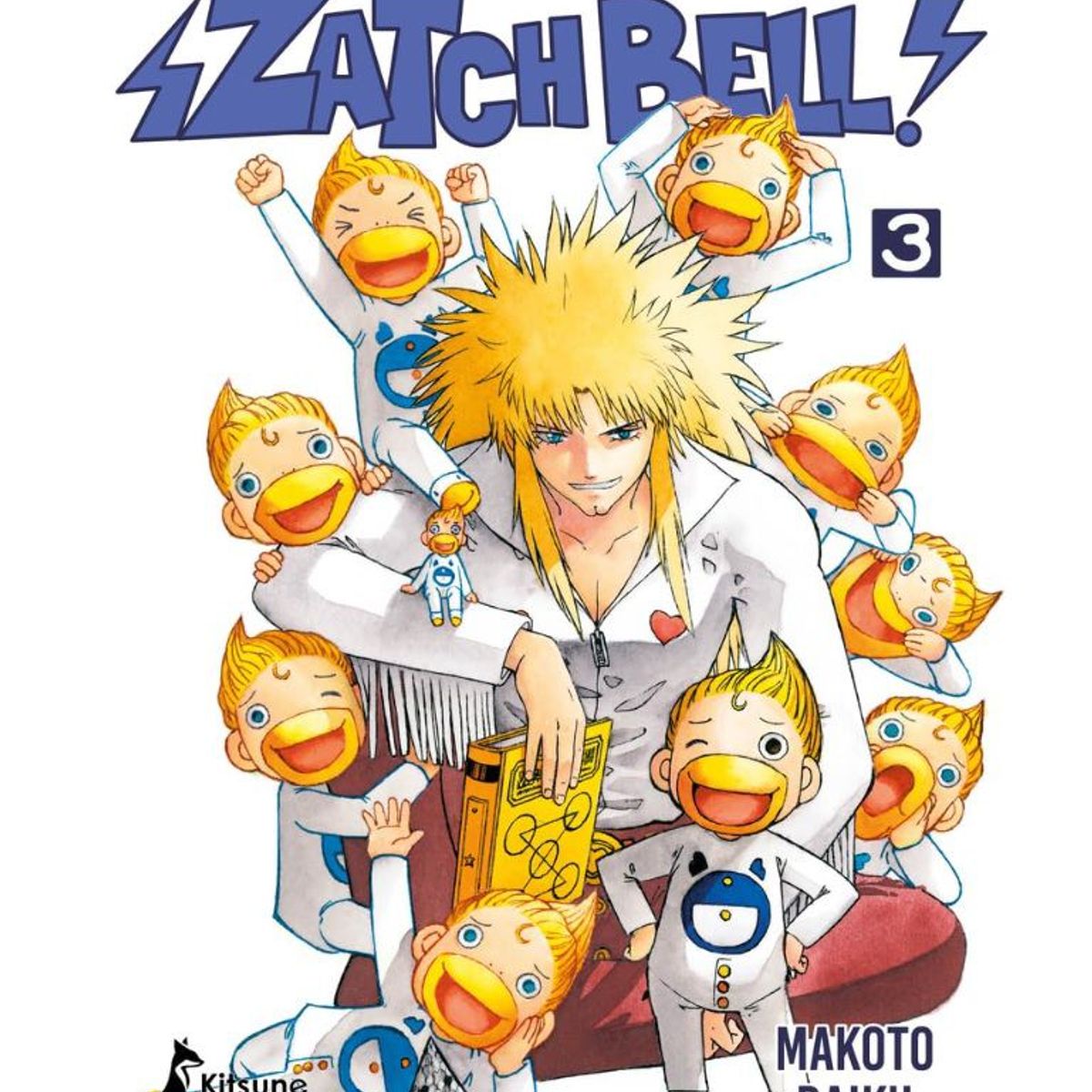KITSUNE BOOKS - Manga Zatch Bell Kanzenban Tomo 03