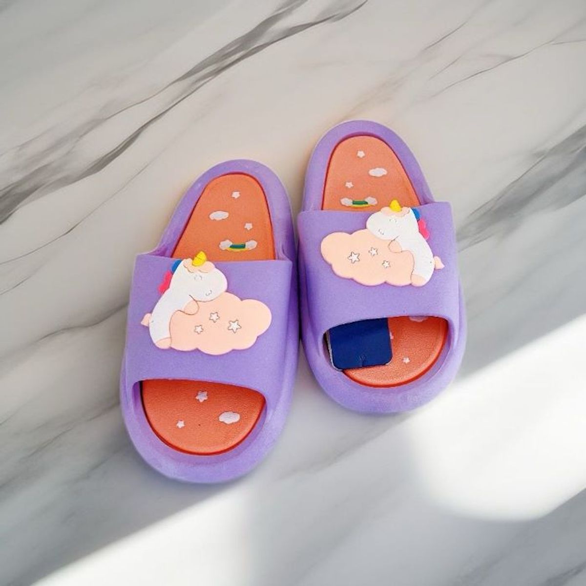 GENERICO - SANDALIA DE  TEMPORADA LILA UNICORNIO