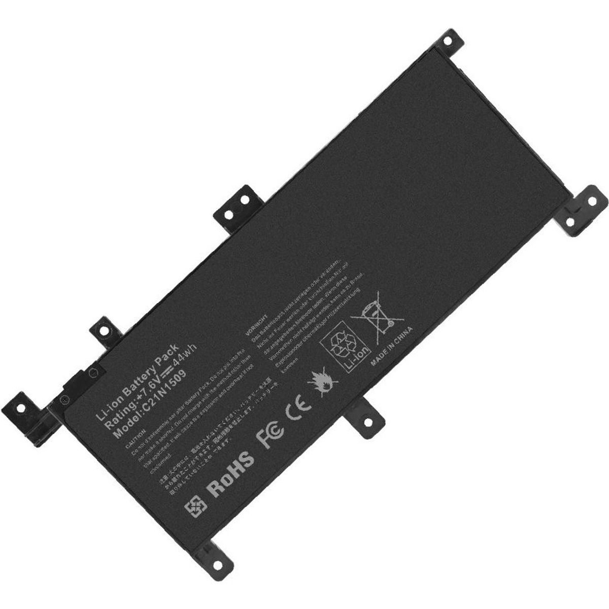 GENERICO - BATERIA PARA LAPTOP ASUS C21N1509 38Wh 7.6V 4 CELDAS X556U