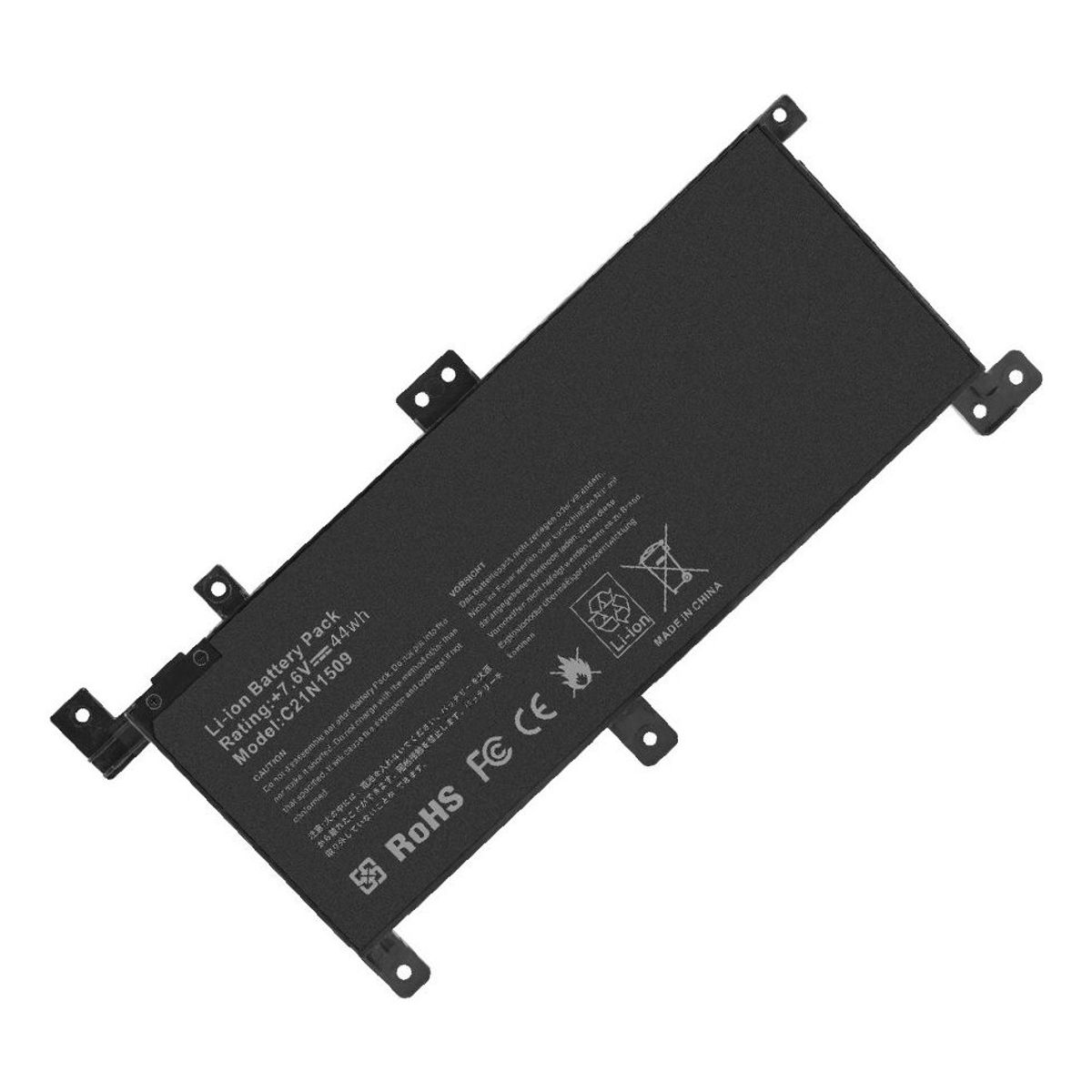 GENERICO - BATERIA PARA LAPTOP ASUS C21N1509 38Wh 7.6V 4 CELDAS X556U