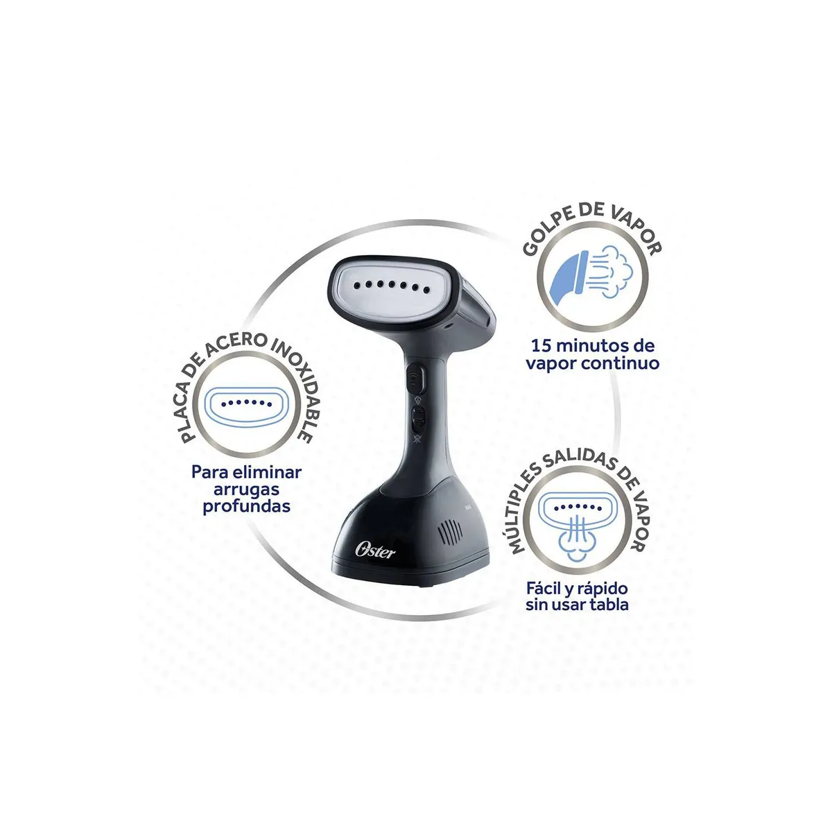 OSTER - Vaporizador de telas portátil Oster® GCSTES100