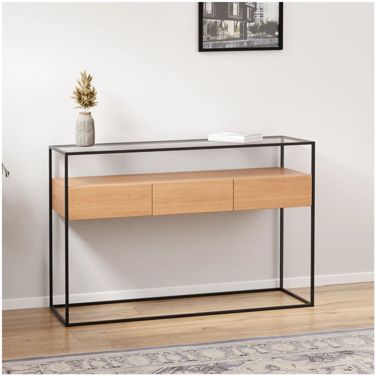 VENTITAS HOME - Mueble Consola para Sala Minimalista Izan Ventitas Home Haya