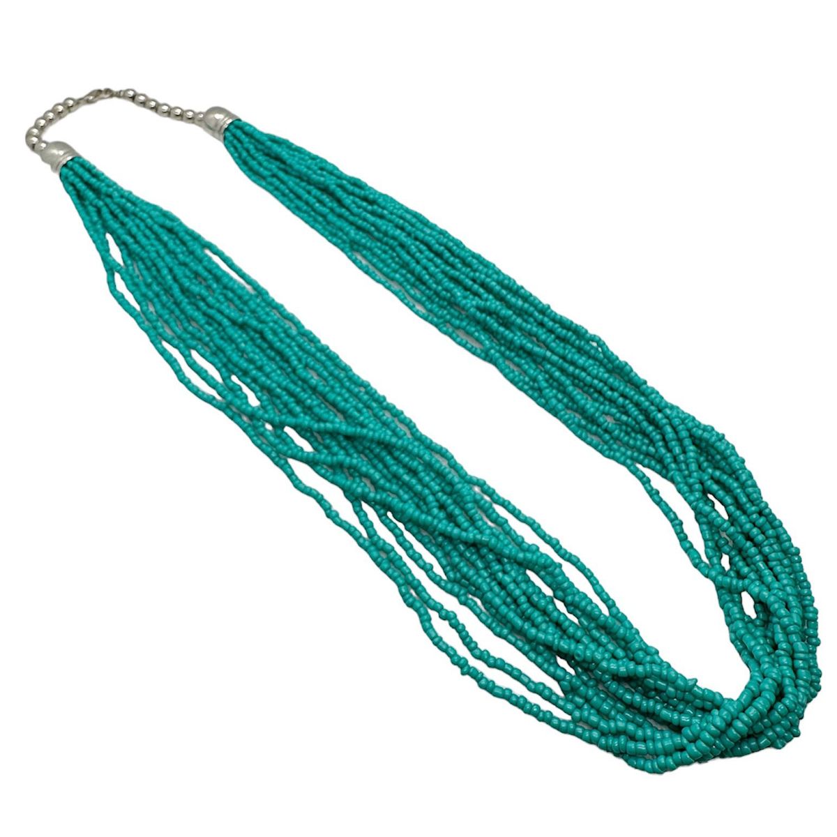 GENERICO - Collar con Mostacillas Turquesas - Varias Vueltas