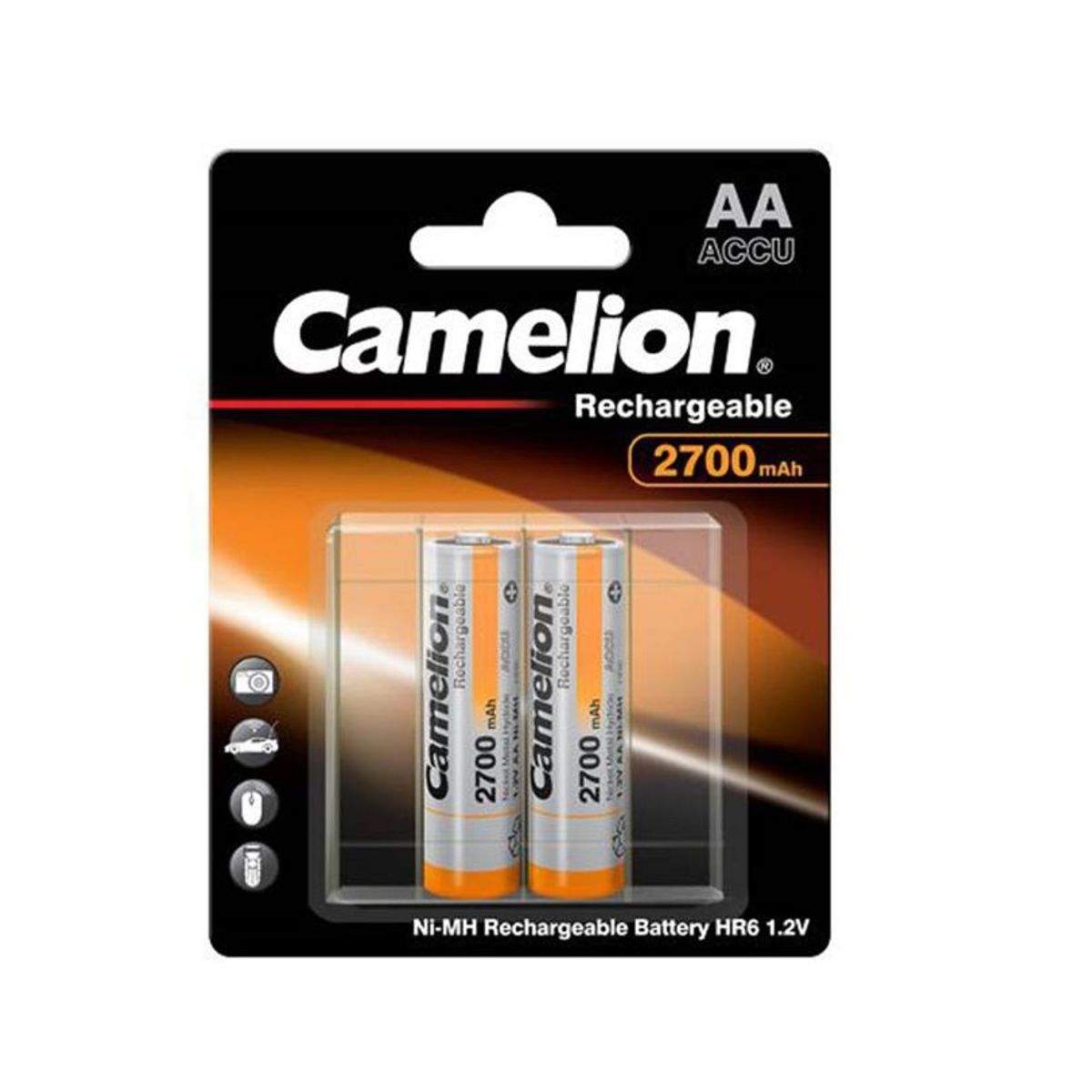CAMELION - PILA CAMELION AA 2700 MAH RECARGABLE