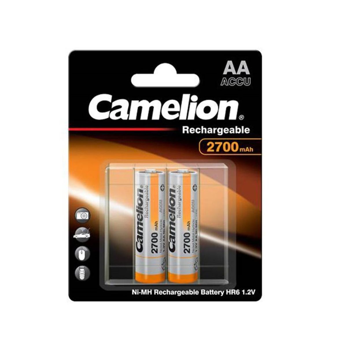 CAMELION - PILA CAMELION AA 2700 MAH RECARGABLE