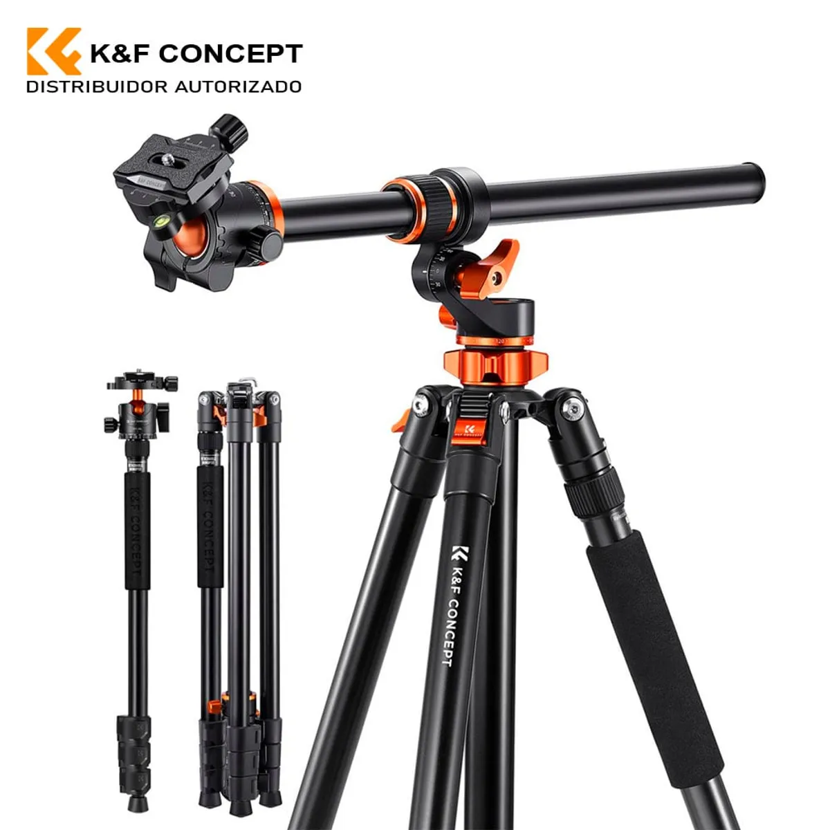 K&F CONCEPT - Trípode Monopie KF Concept Horizontal T254A7BH-28L - KF09119