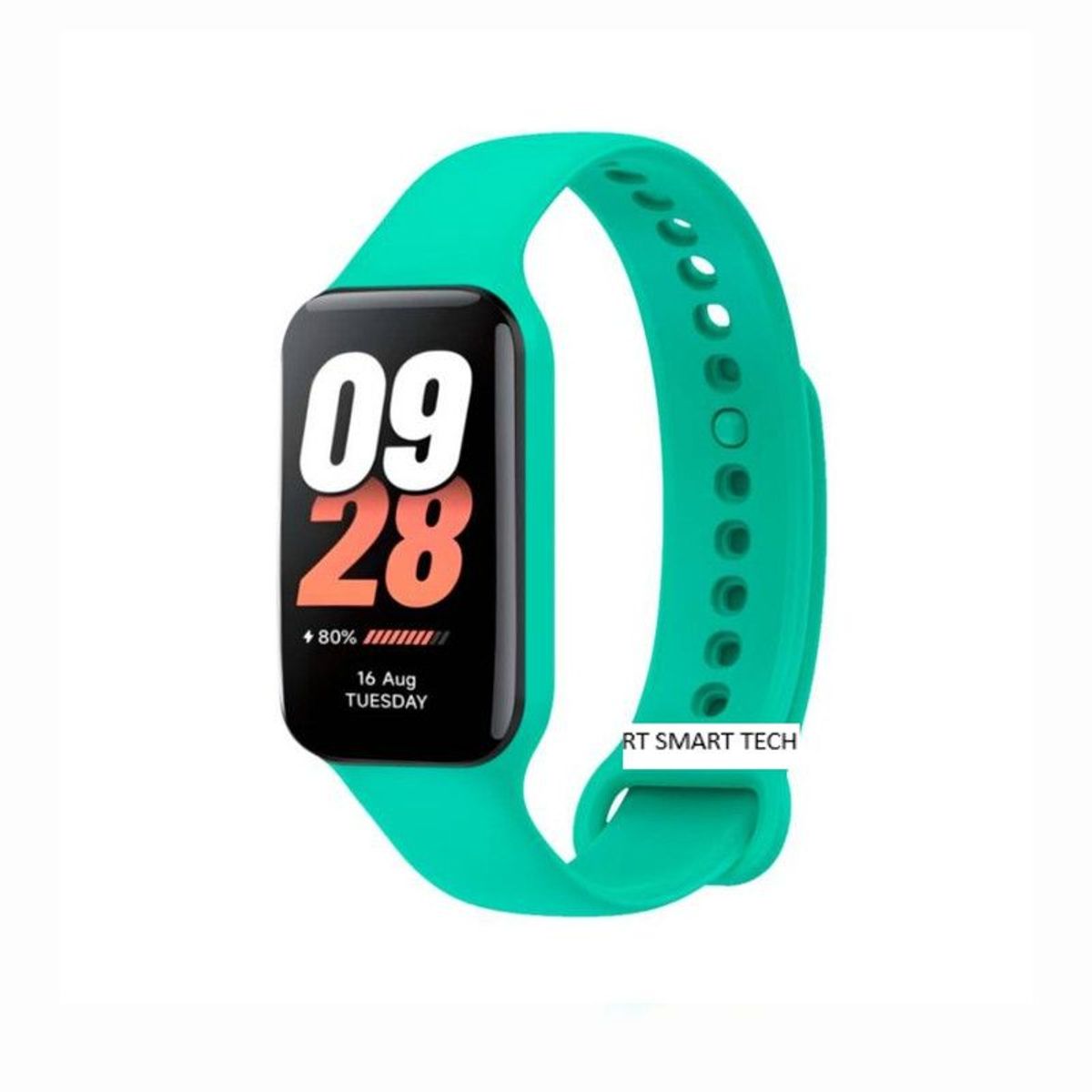 GENERICO - Correa Compatible Para Xiaomi Band 8 Active - Verde Menta