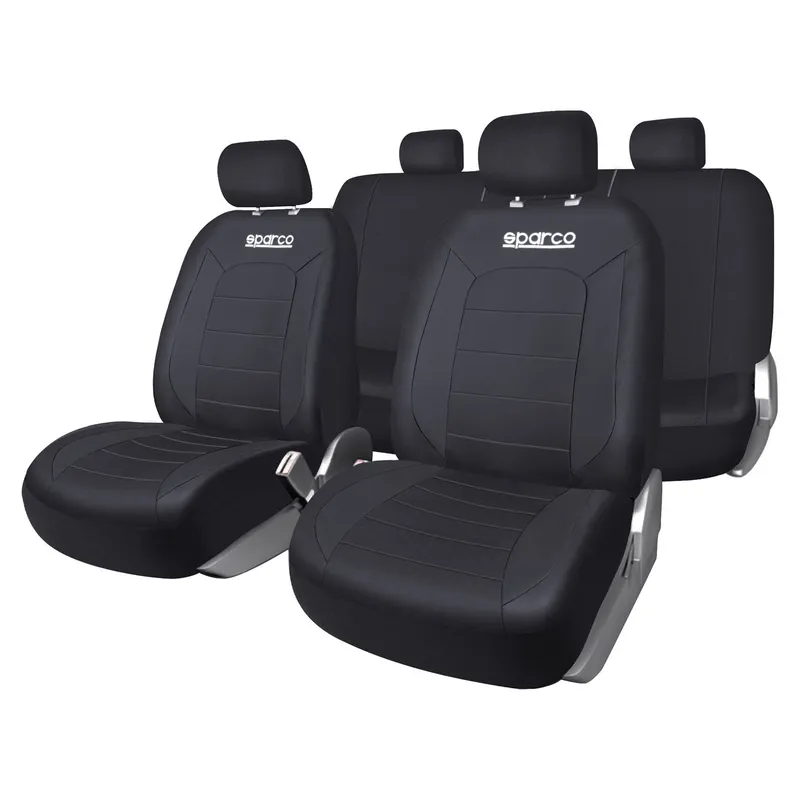 SPARCO - Set de Fundas Cubre Asiento SPARCO Negro SPS426BKCB