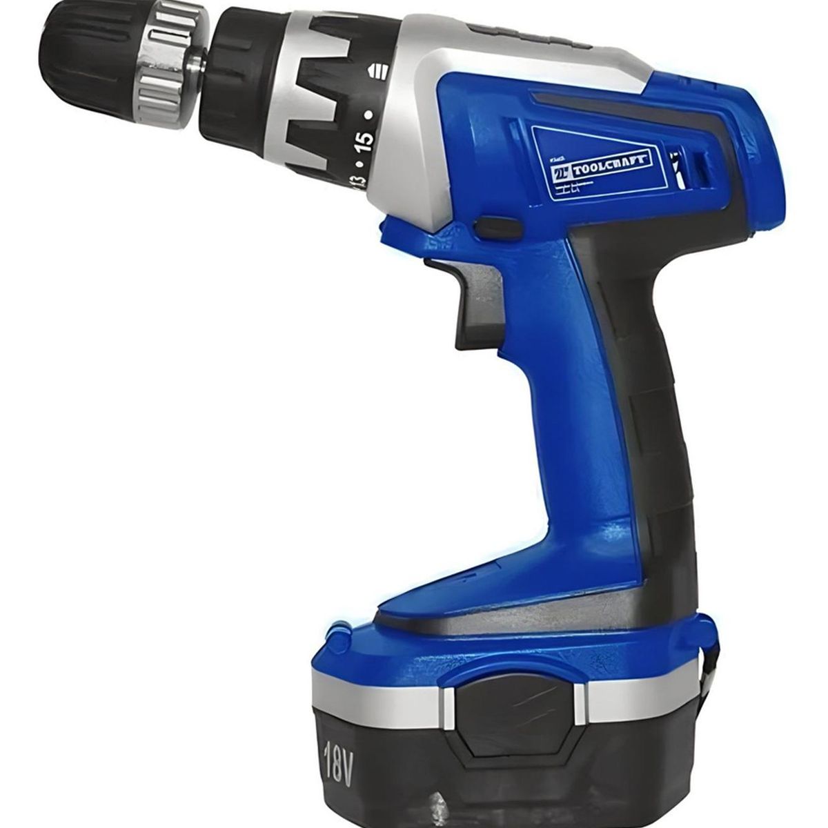 TOOLCRAFT - Taladro Atornillador TC4114 + Prensas TC5299/TC5301 x 3 Pzs Toolcraft