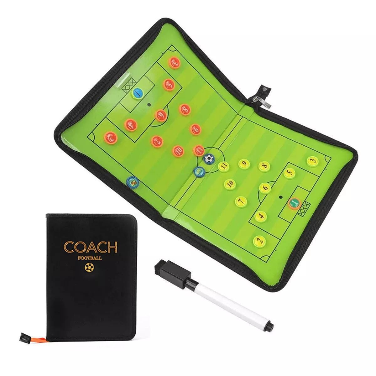 GENERICO - Tablero Pizarra Táctica de Fútbol para Entrenador