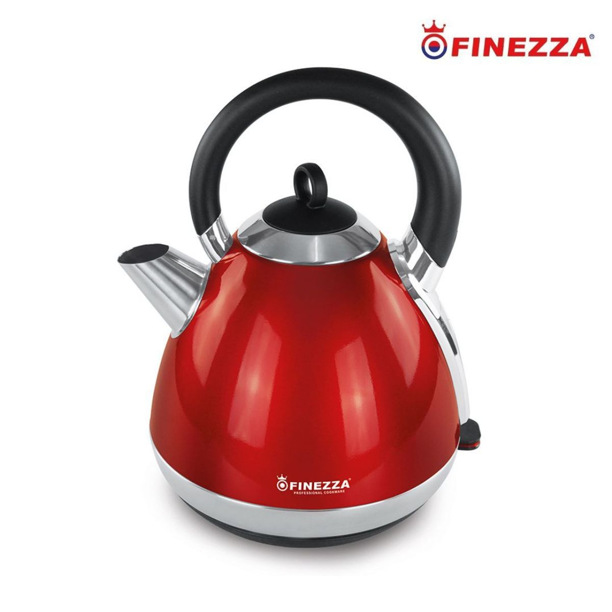 FINEZZA - HERVIDOR ELÉCTRICO ACERO 2 LITROS - ROJO