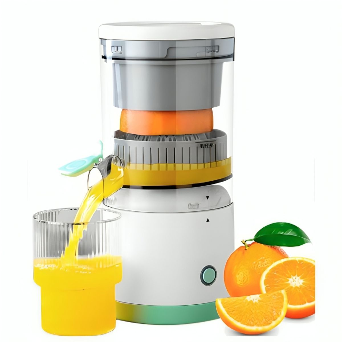 GENERICO - Exprimidor de Cítricos y Frutas Portátil Recargable