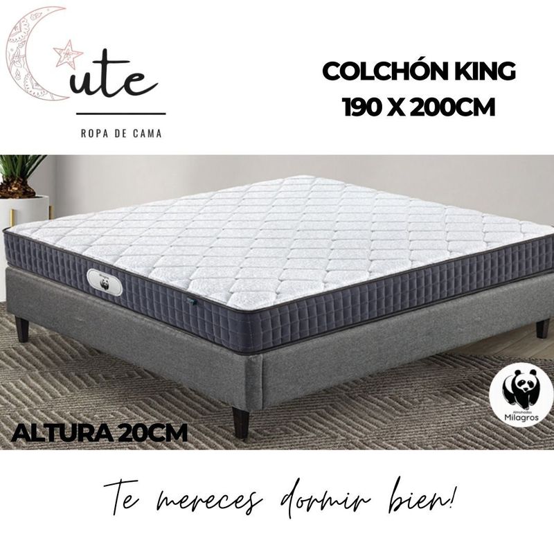 CUTE - COLCHÓN KING 190cm x 200cm