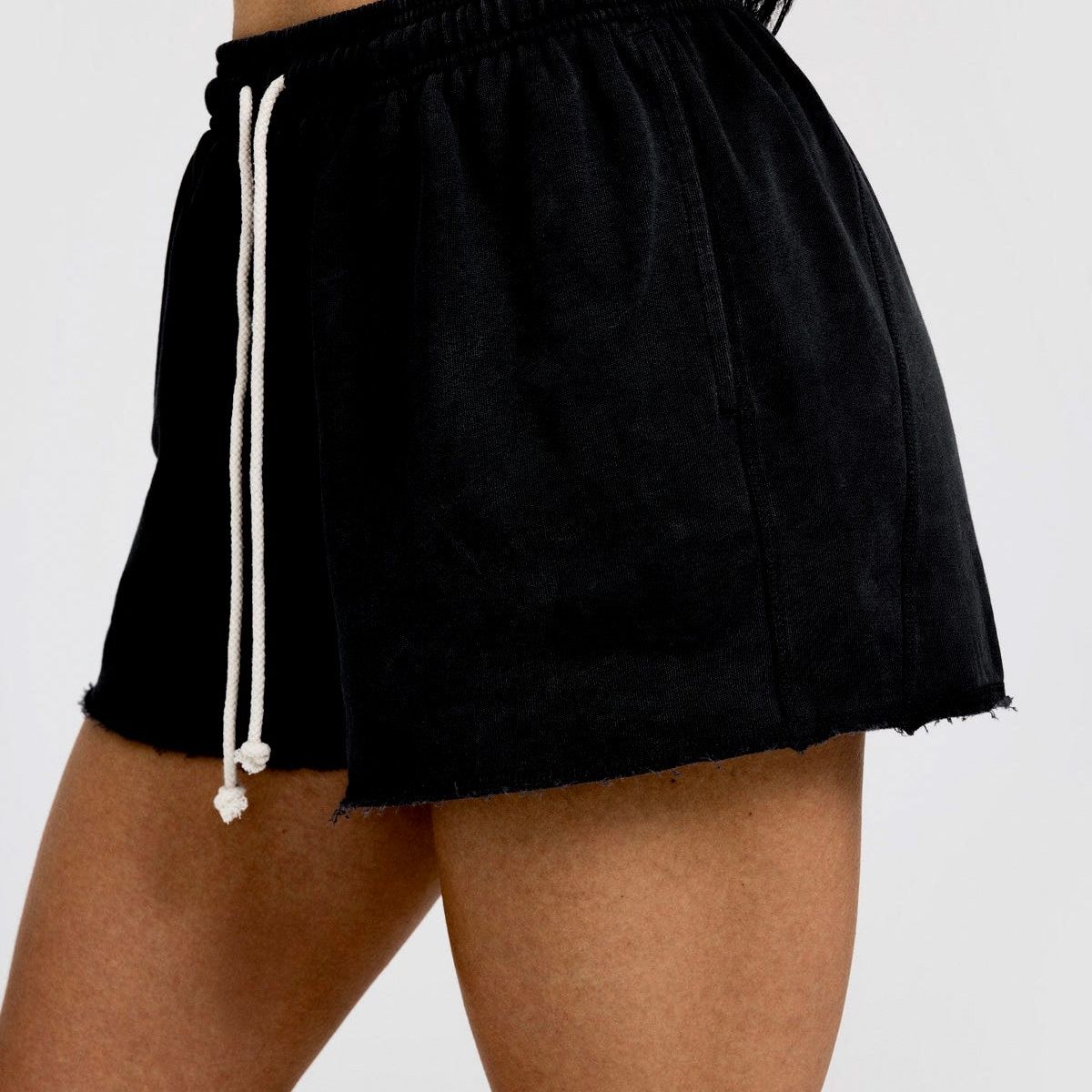 GENERICO - SHORT FRENCH TERRY MUJER - SHORT DEPORTIVO ALGODON MUJER