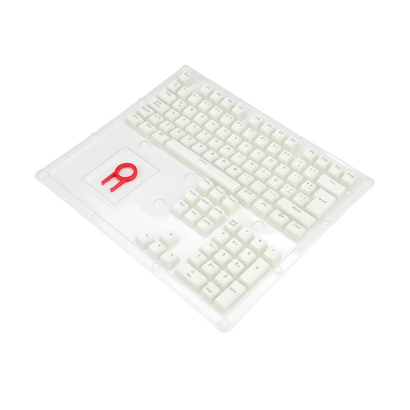 REDRAGON - Keycaps Redragon Scarab White en Español