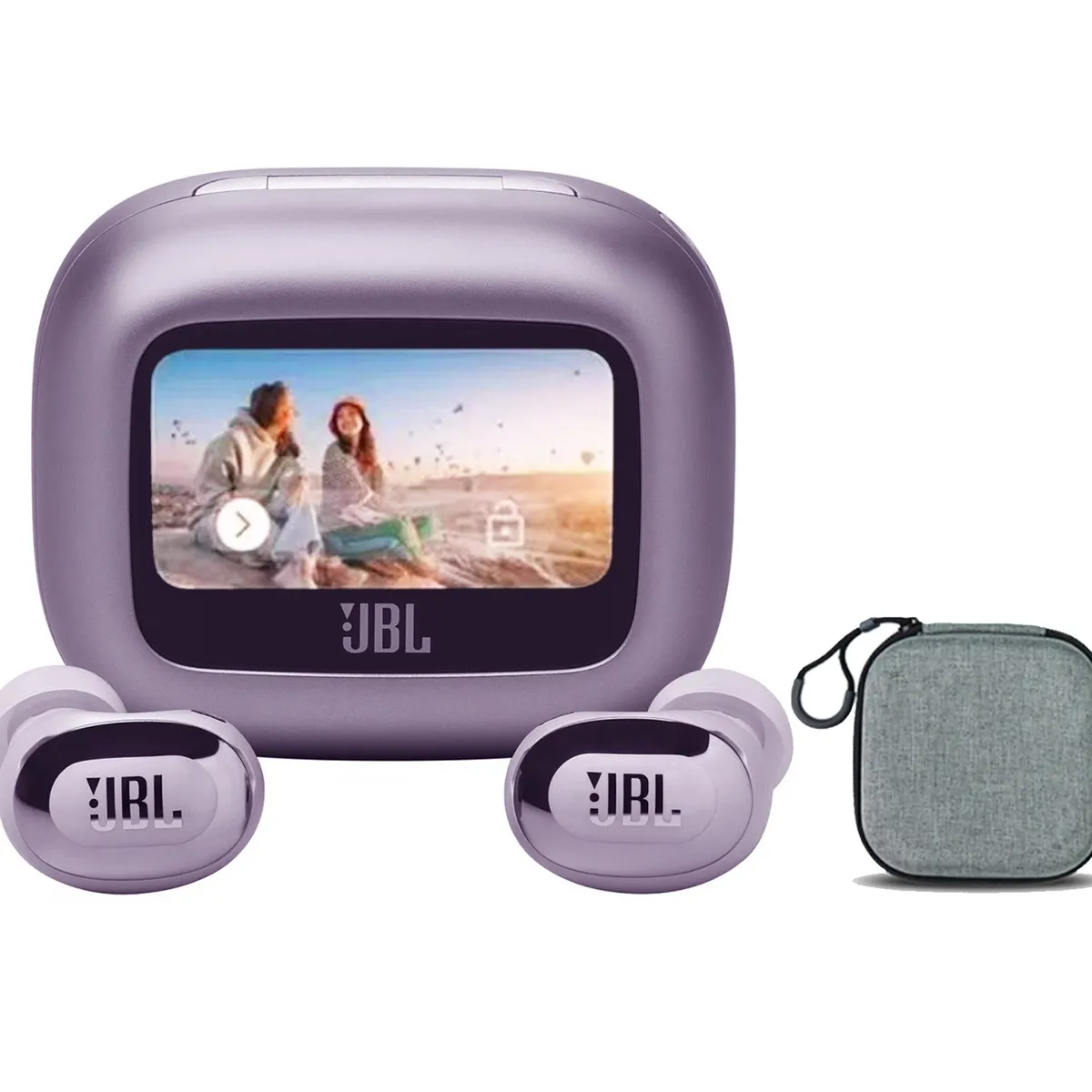 JBL - Audífonos Bluetooth JBL Live Buds 3 ANC Morado Y Estuche