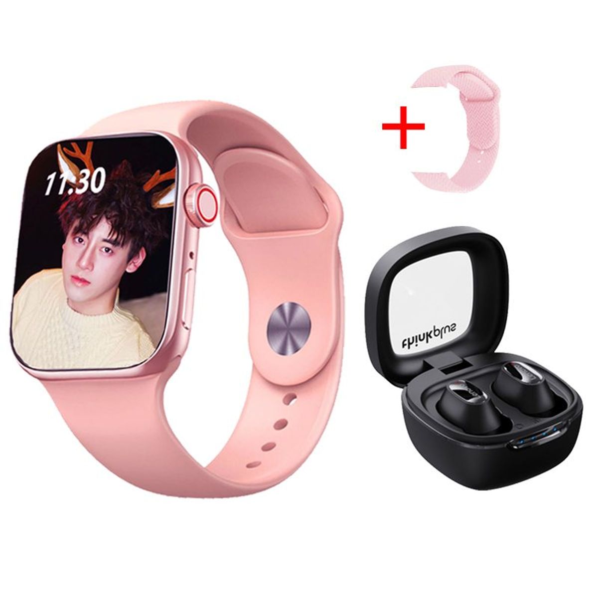 LENOVO - Audífonos Lenovo XT62-Negro y Toumi GT-T2 PRO-P Reloj inteligente