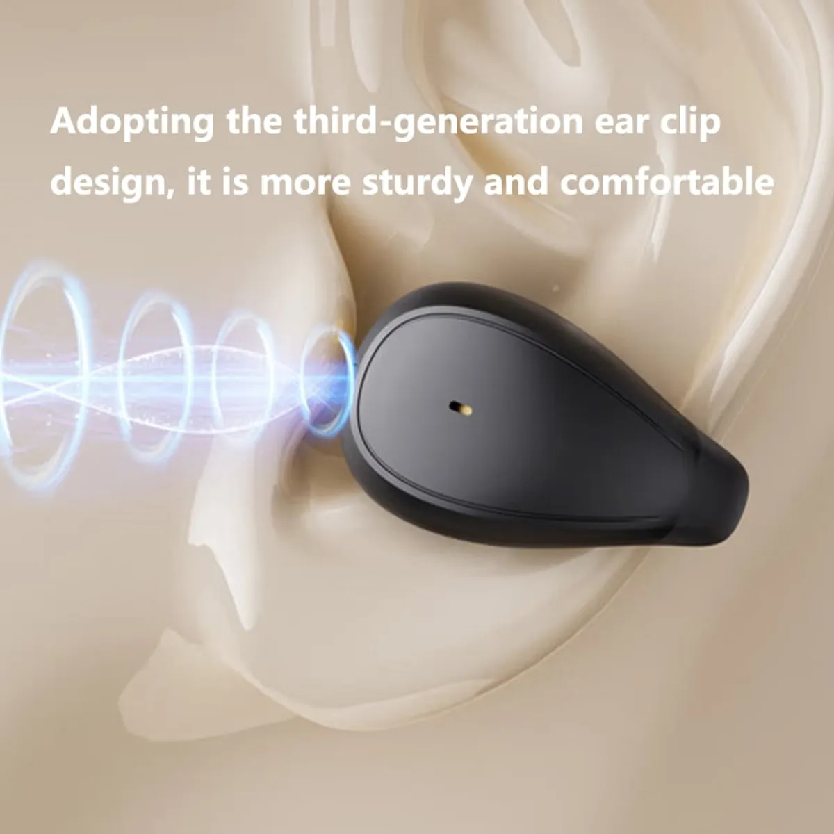 LENOVO - Lenovo TC3403 De auriculares de conducción ósea BT 53-Blanco