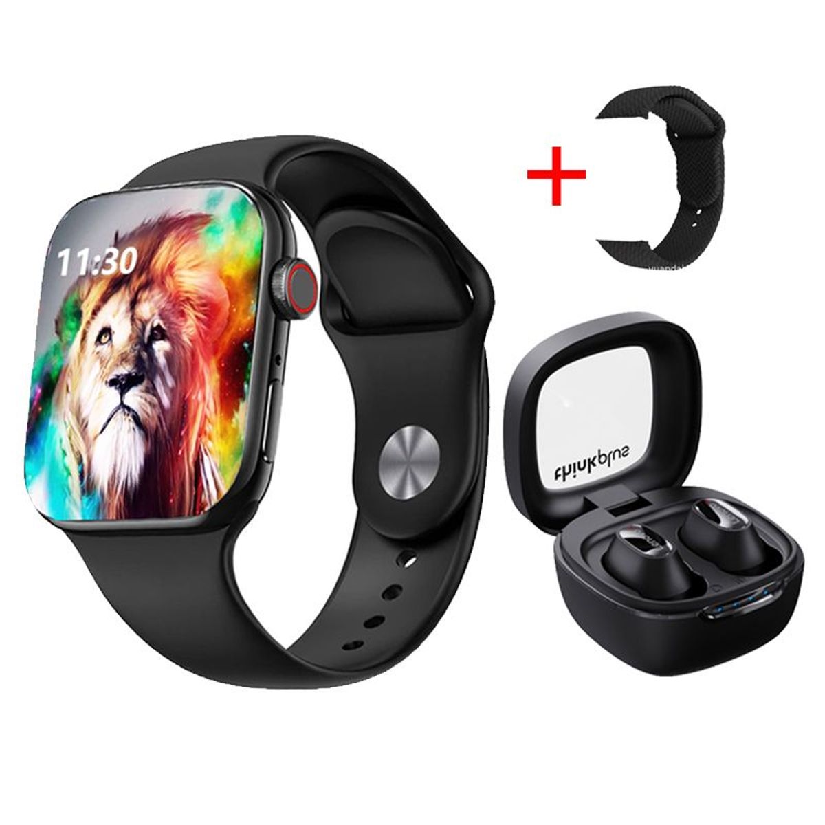 LENOVO - Audífonos Lenovo XT62-Negro Tws y Toumi GT-T2 PRO-B Reloj inteligente