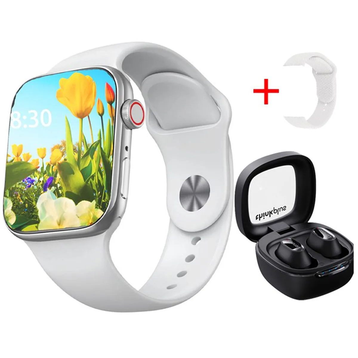 LENOVO - Audífonos Lenovo XT62-Negro Tws y Toumi GT-T2 PRO-W Reloj inteligente