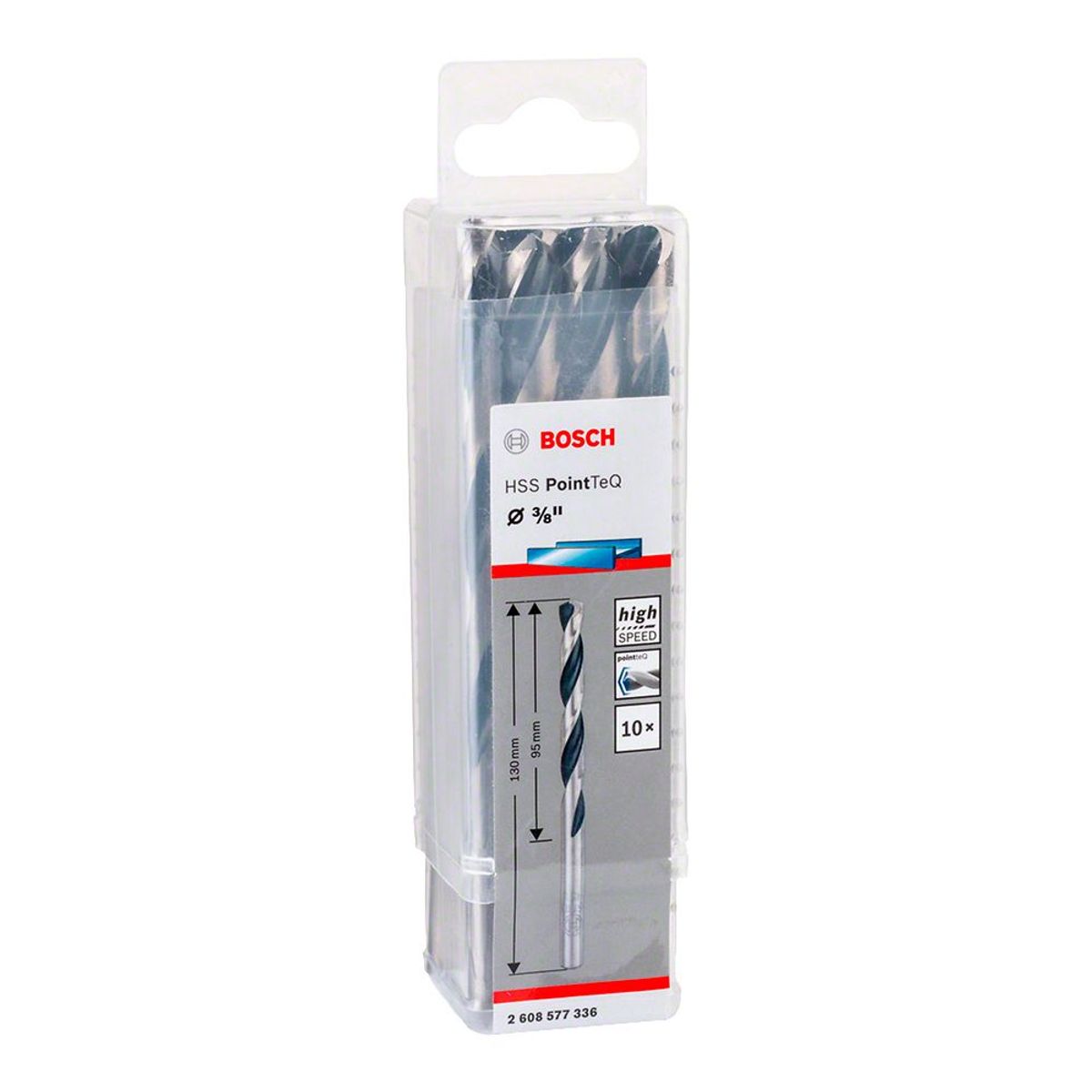 BOSCH - Broca Metal HSS PointTeQ CjaX10 3/8" Bosch