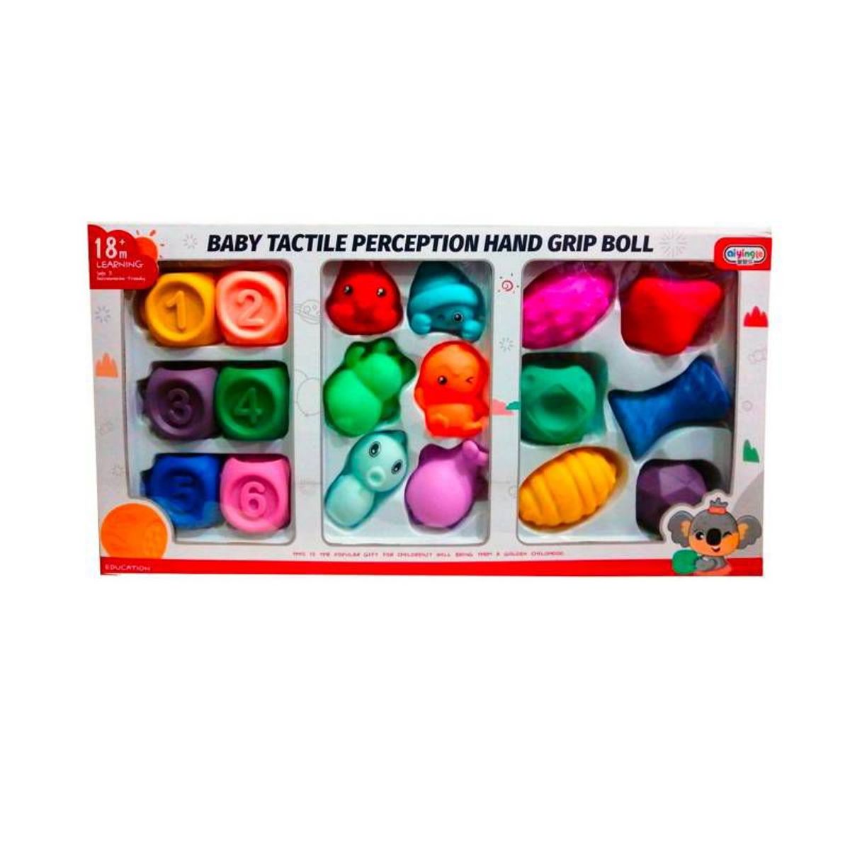 GENERICO - JUGUETE DE ESTIMULACIÓN - SET DE TEXTURA PARA BEBÉS